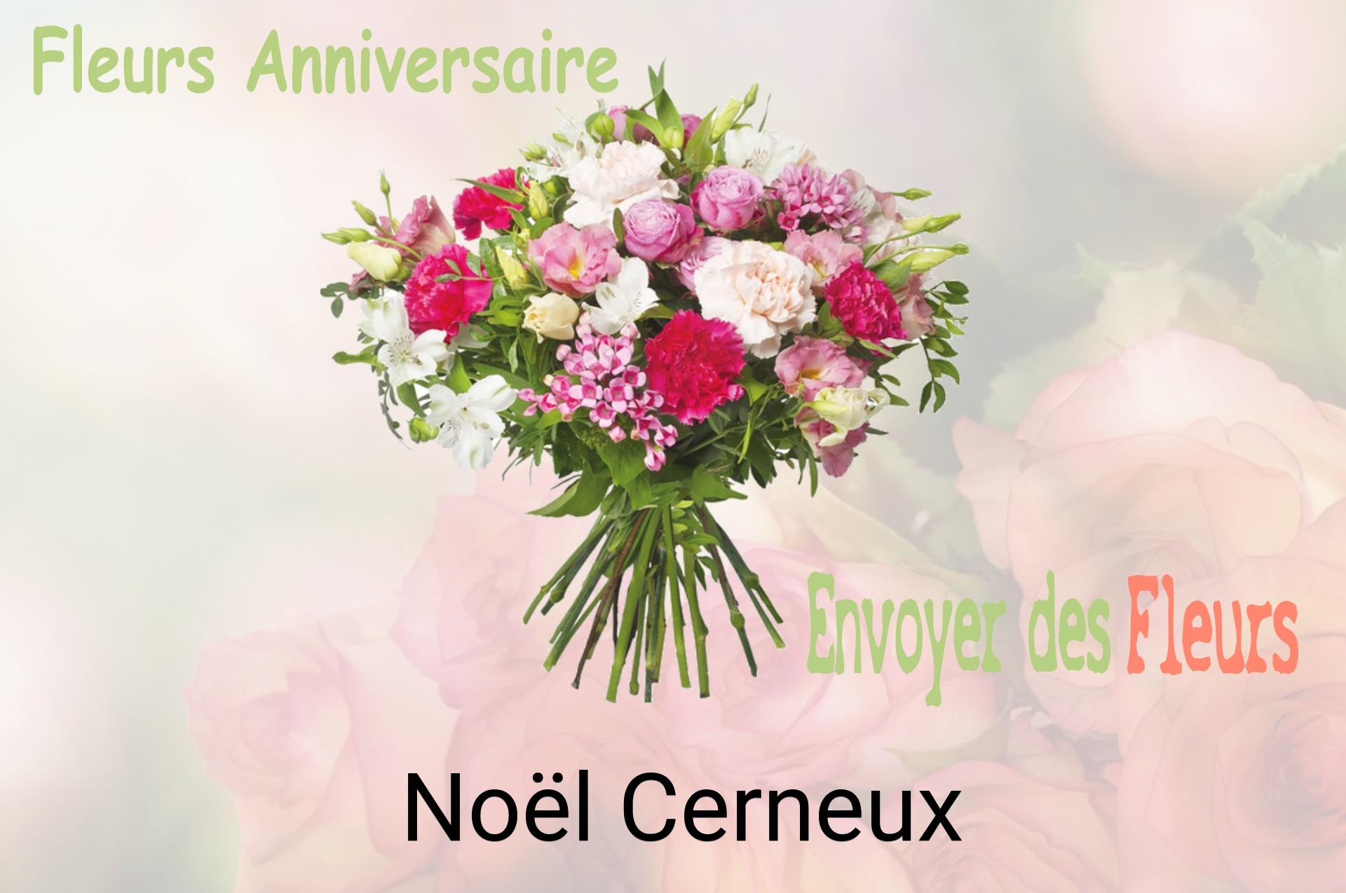 Bouquet de fleurs d’anniversaire livré à Noël-Cerneux