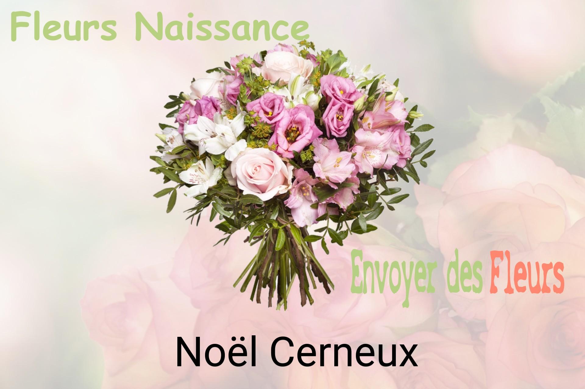 Bouquet de fleurs de naissance livré à Noël-Cerneux